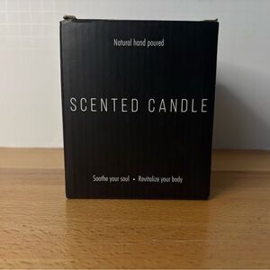 Black Scented Candle Box